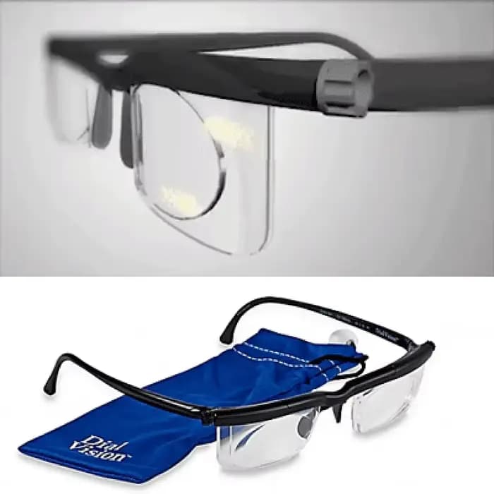Lunettes de lecture à mise au point réglable, Anti-lumière bleue, presbytie, lunettes à double usage de loin et de près