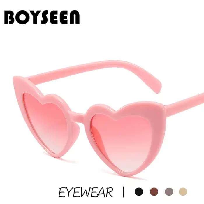 Lunettes de soleil en forme de cœur pour fête d'enterrement de vie de jeune fille