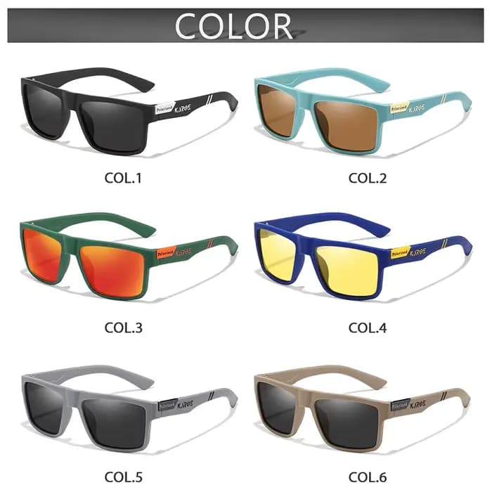 KAROS 2 pièces ensemble de lunettes de Sport polarisées pour hommes et femmes