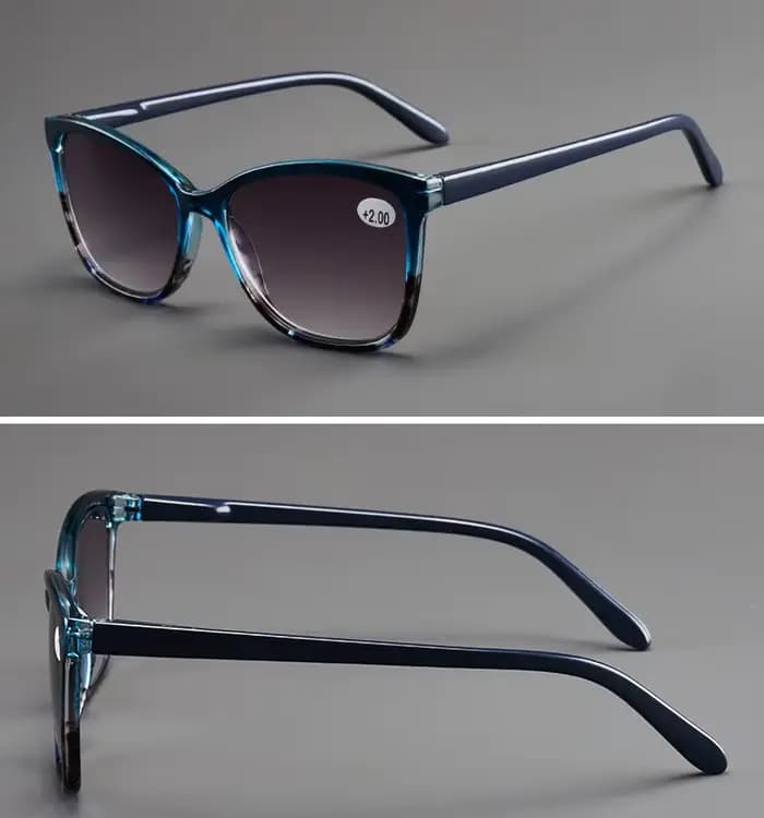 Lunettes de soleil de lecture surdimensionnées pour femmes et hommes