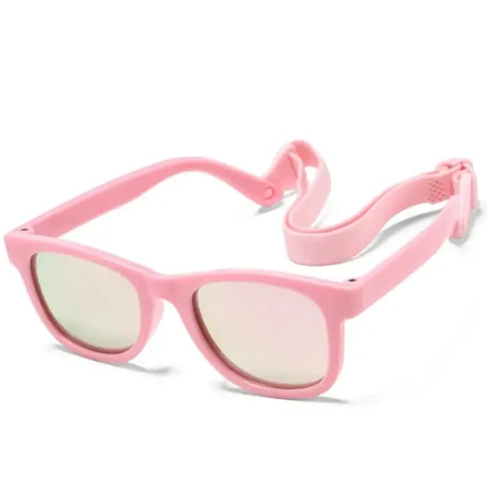 Lunettes de soleil polarisées flexibles et pliables pour nouveau-né de 0 à 24 mois