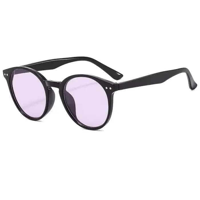 Marque classique ronde lunettes de soleil décontractées hommes femmes créateur de mode