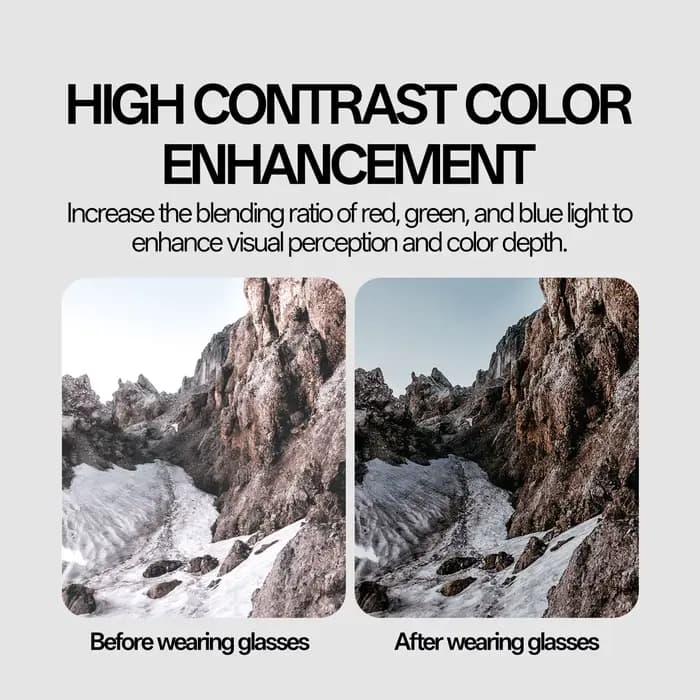 Lunettes de soleil de sport SCVCN UV400 pour la randonnée
