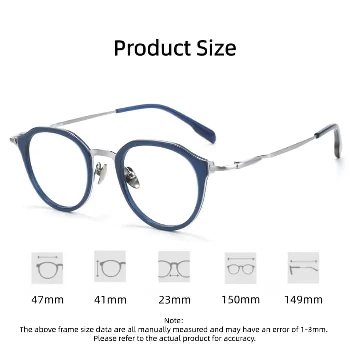 FIRADA – lunettes rondes confortables et à la mode