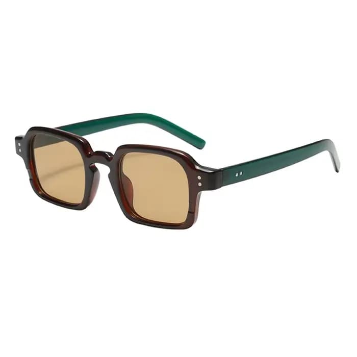 Lunettes de soleil carrées classiques rétro pour femmes et hommes