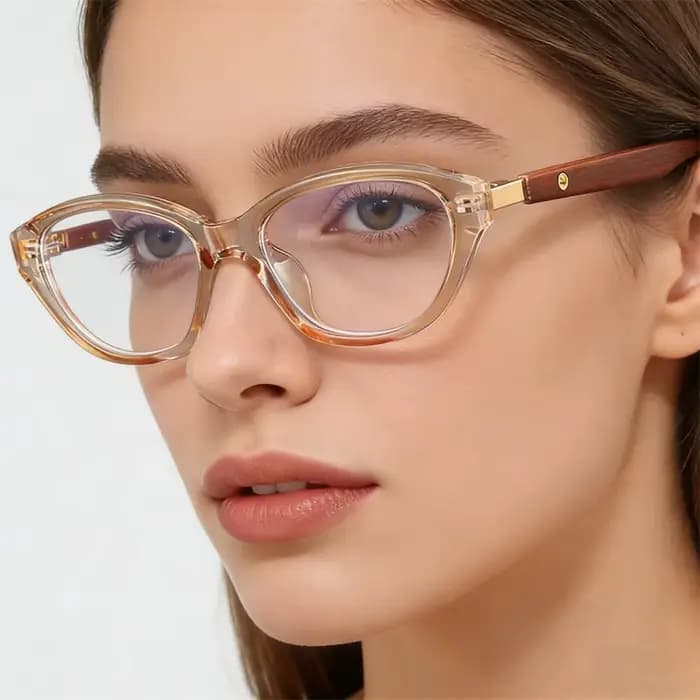 Lunettes Rétro Œil de Chat pour Femme