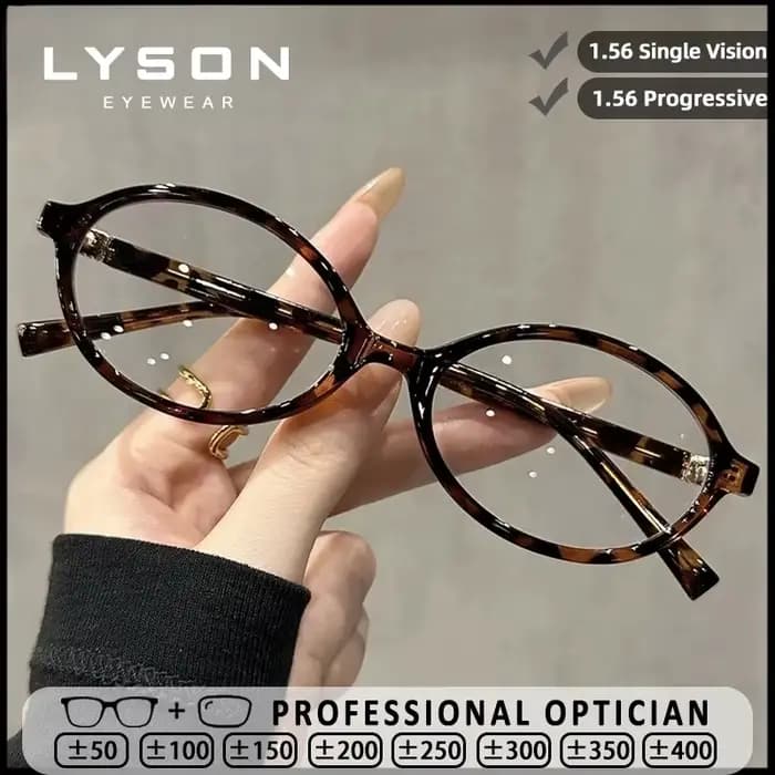LYSON rétro myopie lunettes femmes ovale petit cadre personnalisation