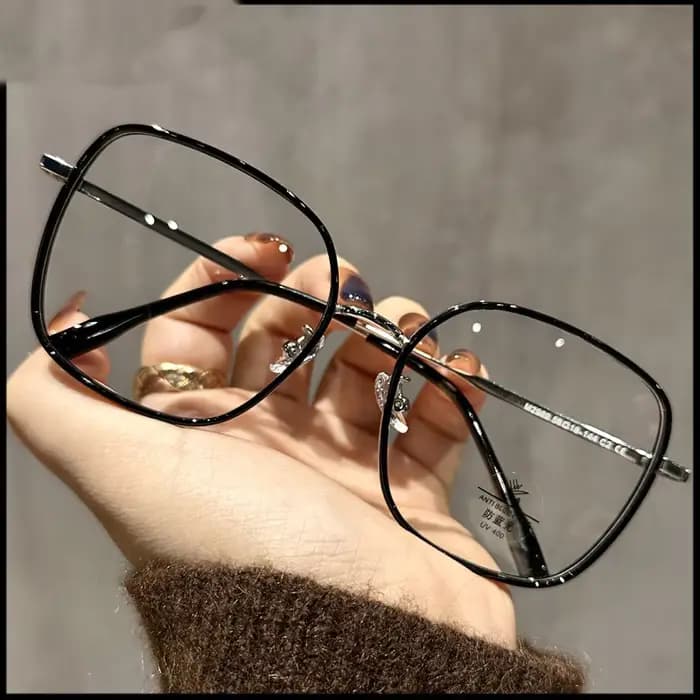 OKH mode grand cadre carré myopie lunettes pour hommes et femmes Anti-bleu Prescription