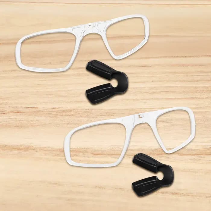 Support de lentilles à clipser + grande plaquette nasale pour lunettes de soleil Oakley Jawbreaker OO9290