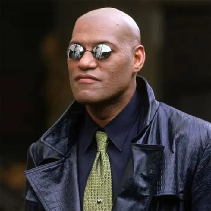 Lunettes de soleil rondes sans bords pour hommes