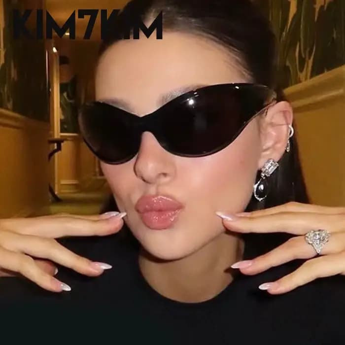 Lunettes de soleil sport Y2K pour femmes et hommes