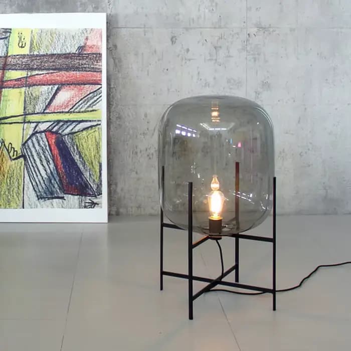 Lampadaire boule de verre Villa Bubble Oda Pulpo, lampe de lecture de chevet, postmoderne, scandinave, hôtel, 73 chambres