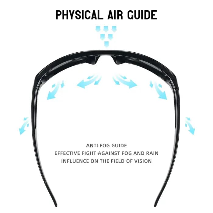 4 paires de lunettes de soleil – montures carrées unisexes avec verres UV400