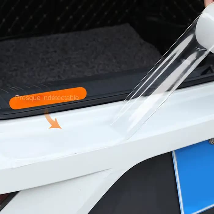 Autocollants universels de Protection de bord de porte de voiture, autocollant de seuil de porte de voiture, Film Transparent anti-rayures, Style de Protection, accessoires automobiles