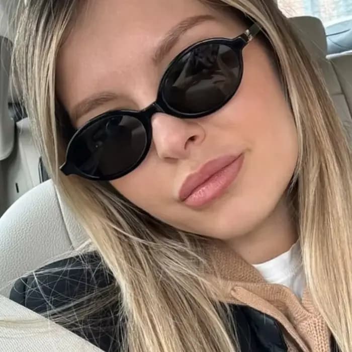 Lunettes de soleil ovales sexy pour femmes