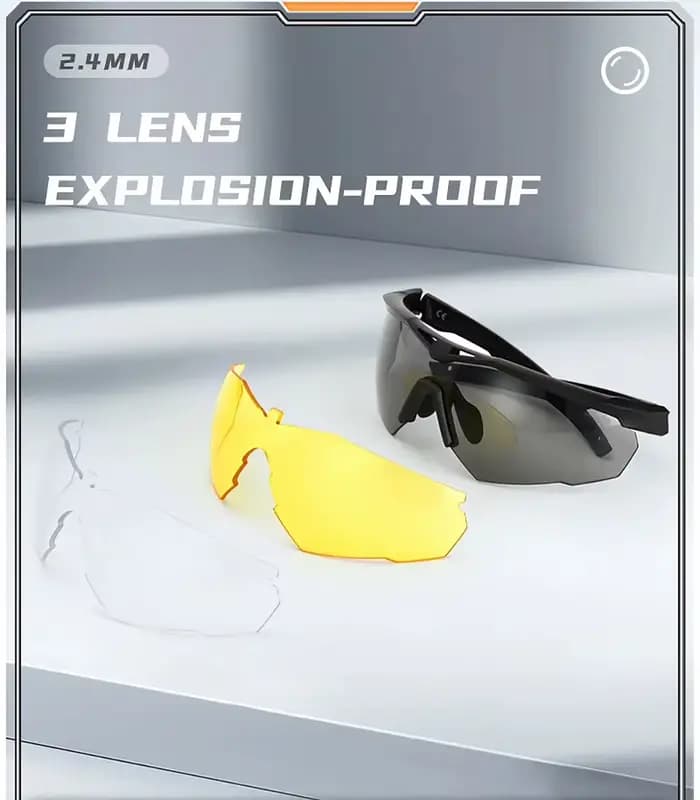 Lunettes tactiques militaires d'extérieur