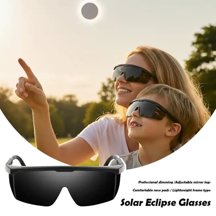 Lunettes d'observation d'éclipse solaire professionnelles