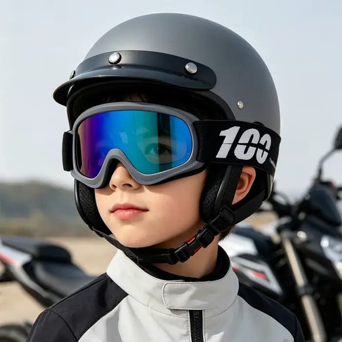 Lunettes de motocross professionnelles pour enfants, lunettes de moto pour enfants, lunettes de VTT enfant, lunettes tout-terrain pour enfant, lunettes pour casque MX