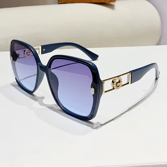 Lunettes de soleil carrées surdimensionnées pour femmes