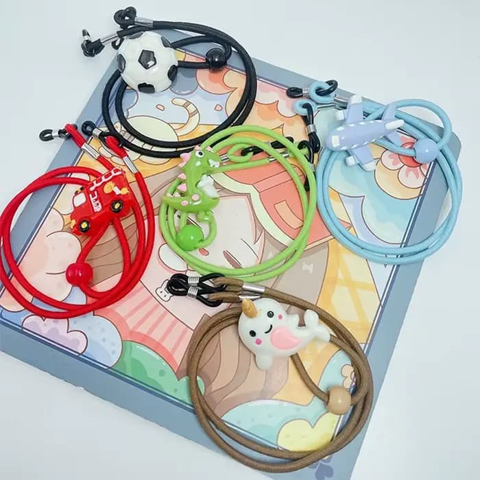 Enfants lunettes corde