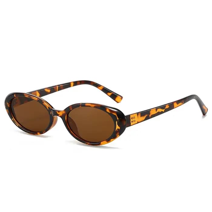 Petites lunettes de soleil ovales pour femmes