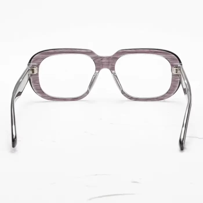 Monture de lunettes en acétate à bords optiques, grandes lunettes ovales, traitement de la myopie, délinquants optiques, lunettes, JMM315LX, nouveau, 8.0