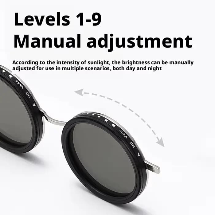 Lunettes à clip magnétique rondes pour hommes et femmes