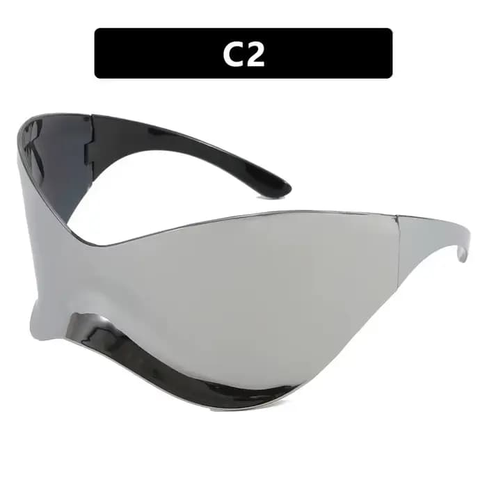 Lunettes de soleil Y2K enveloppantes pour femmes et hommes