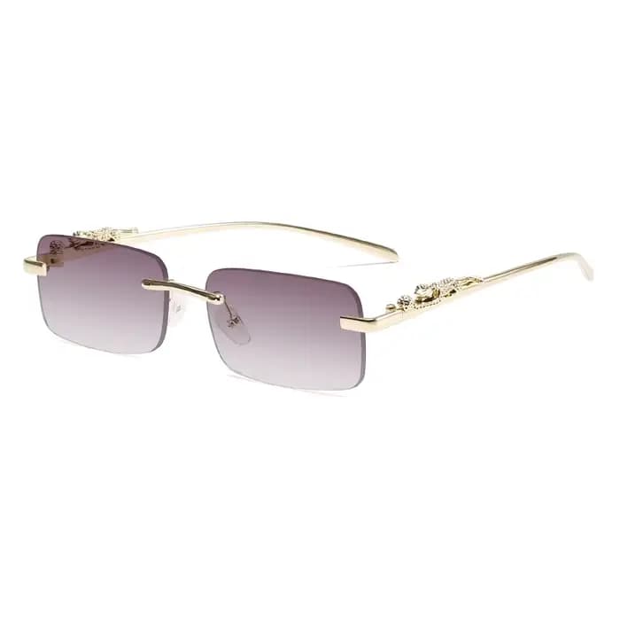 Monture de lunettes sans monture pour femmes et hommes