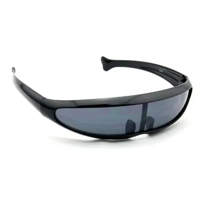 Lunettes de soleil étroites futuristes