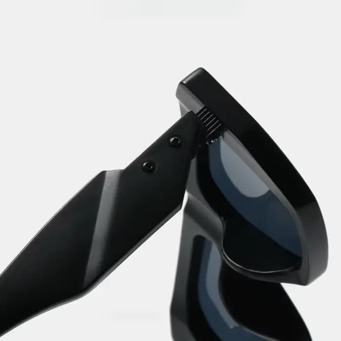 Lunettes de soleil carrées de luxe pour hommes