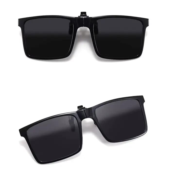 Lunettes de Soleil Pliables pour Hommes avec Clip