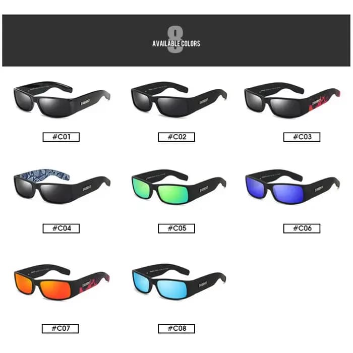 DUBERY Vintage lunettes de soleil polarisées hommes