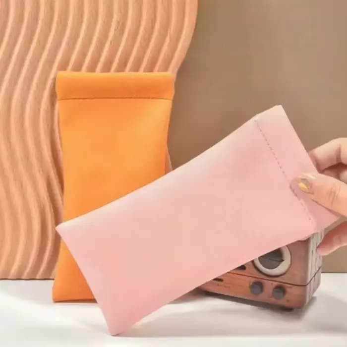 Étui à lunettes de soleil en cuir PU