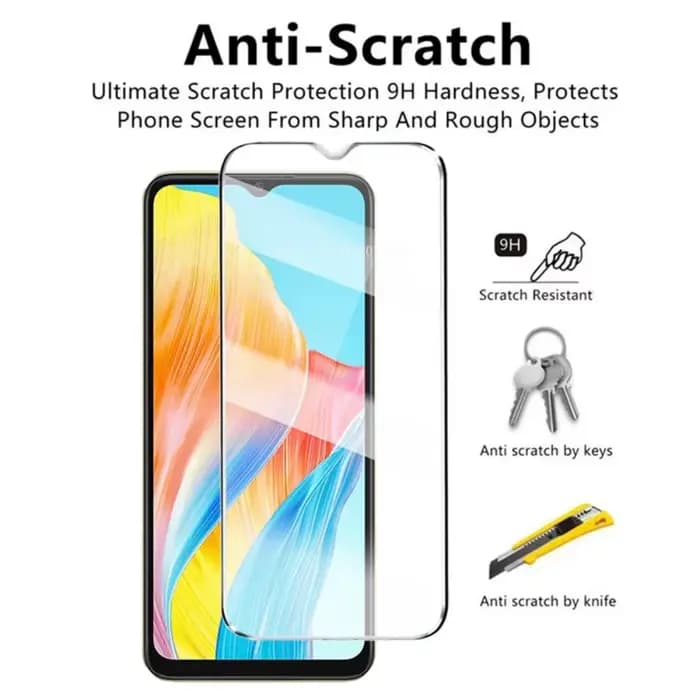 Verre de qualité supérieure pour Oppo Guatemala, A38, A98, A97, A78, A17, A96, A93, A92, A91, A73, A72, A53, A52, A33, A31, A15, A15S, 3 pièces