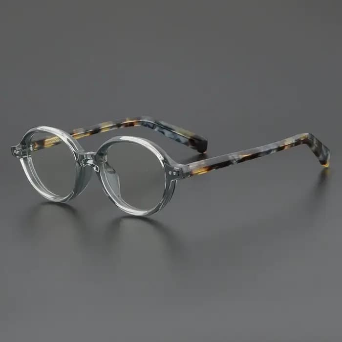 Lunettes ovales pour femmes rétro acétate Vintage