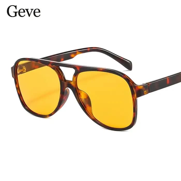 Lunettes de soleil pilote vintage pour femmes