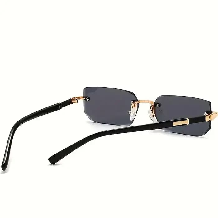 Lunettes de soleil rectangulaires sans bords