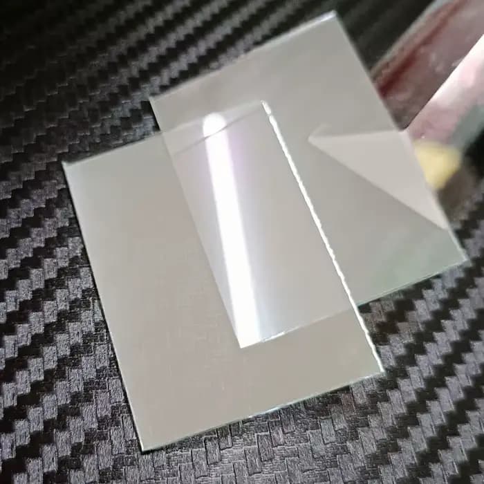 Miroir séparateur de faisceau optique 50x50mm, 5 pièces, verre Semi-Transmissive Semi-réfléchissant