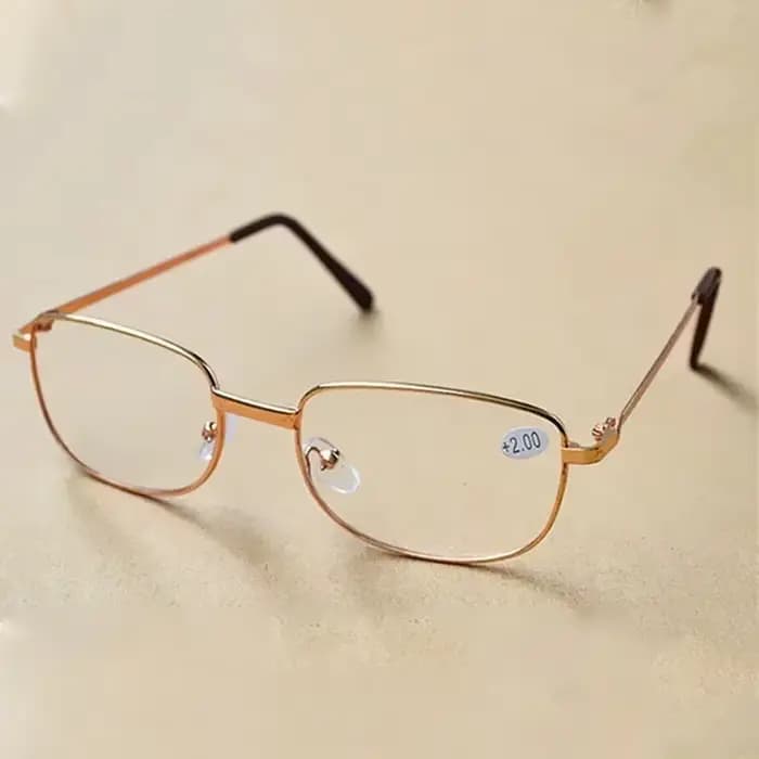 Lunettes de lecture tendance pour hommes, ultra-légères, à verres transparents, loupe, portables, cadeau pour les parents, anti-fatigue, pour presbytes