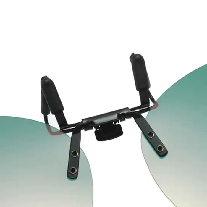 Lunettes de soleil à clipser sur lunettes de vue
