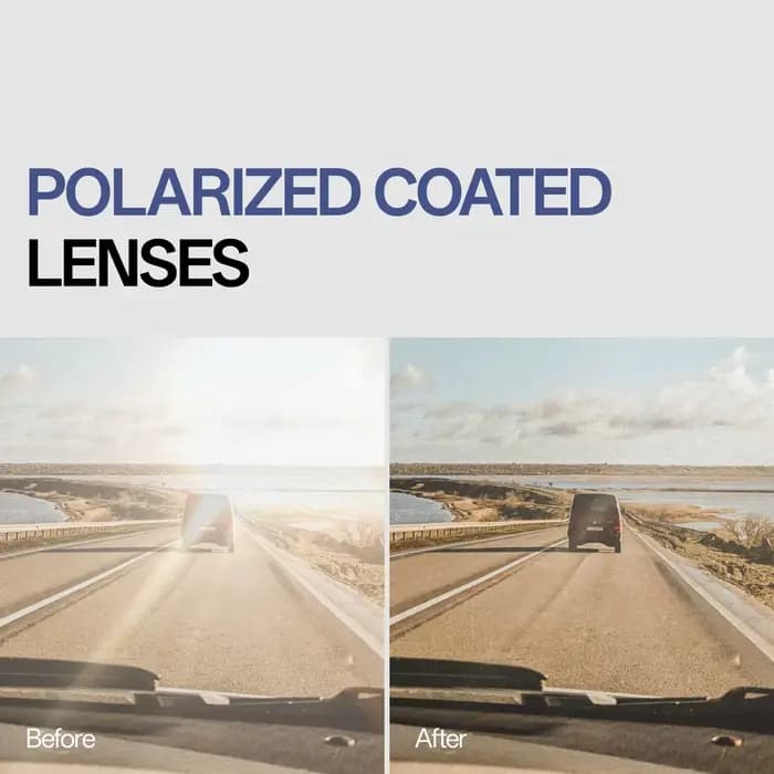 Lunettes de soleil polarisées KAPVOE pour la pêche