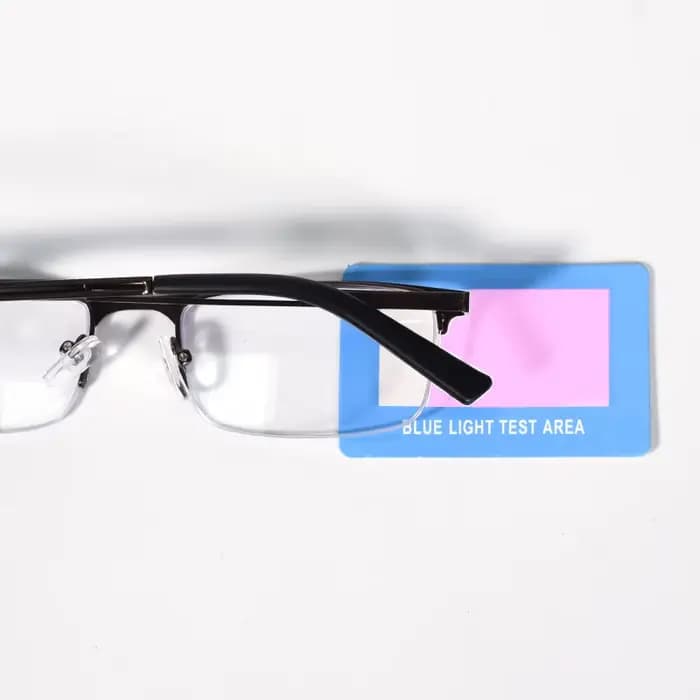 Lunettes de lecture demi-cerclées marron 2026 pour hommes