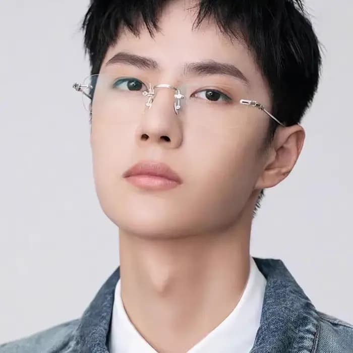 Eyeluyan lunettes sans monture hommes et femmes alliage de titane