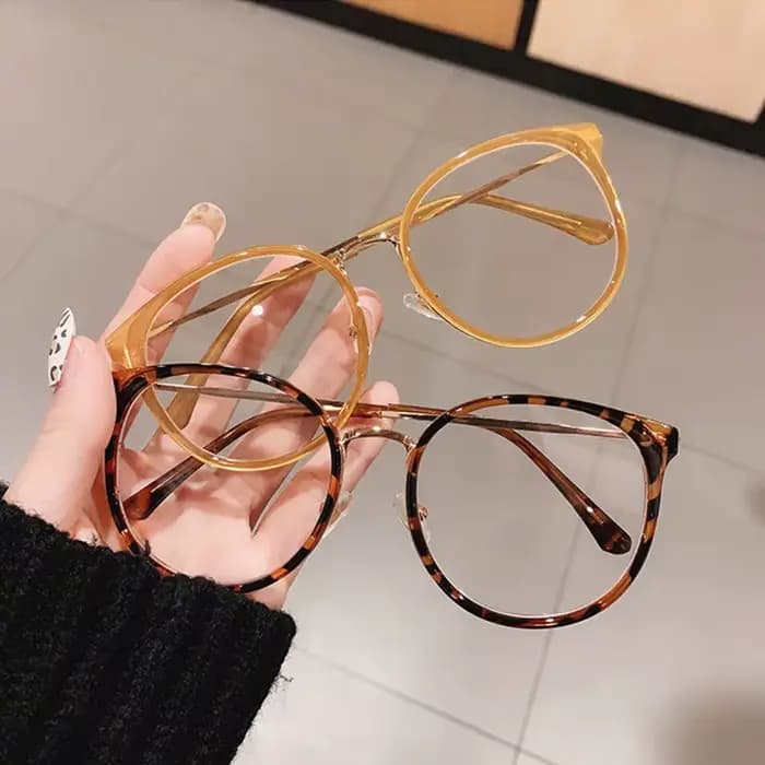 Buc& EI-Monture de lunettes rondes pour hommes et femmes