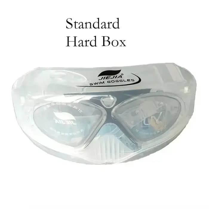 Lunettes de natation en silicone avec sangle