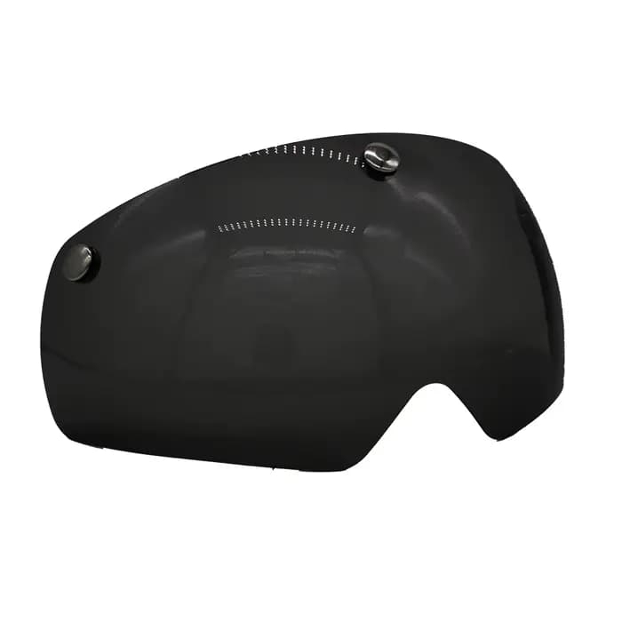 Lunettes de casque TT avec lentille aérodynamique