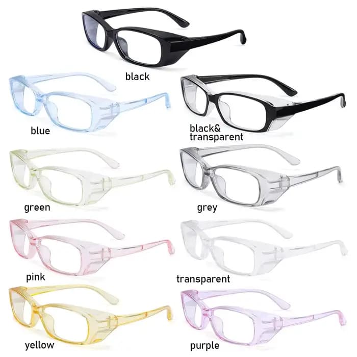 Lunettes de lecture anti-buée avec protections latérales pour la presbytie