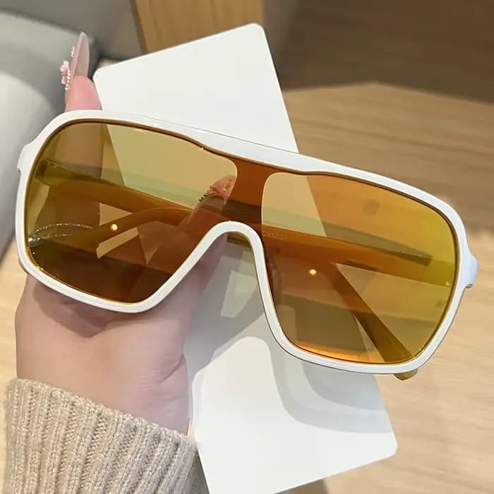 Lunettes de protection nouvelle tendance grand cadre carré