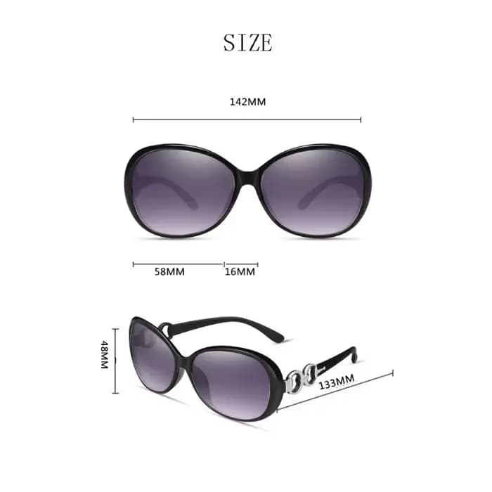 Lunettes de soleil de luxe pour femmes